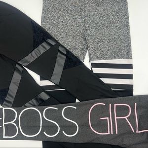 Fashion Workout Legging Bundle Medium